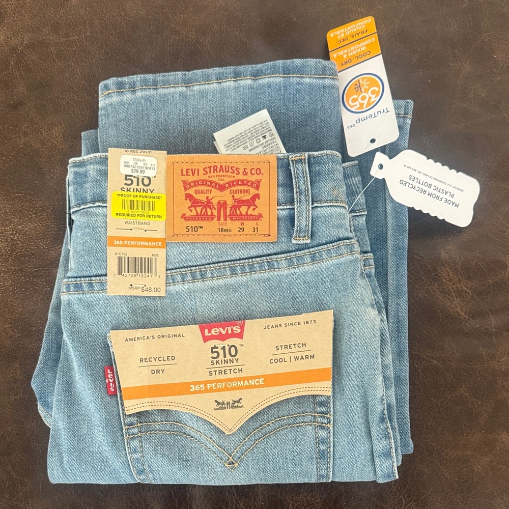 Levi's Light Blue men’s Skinny Jeans